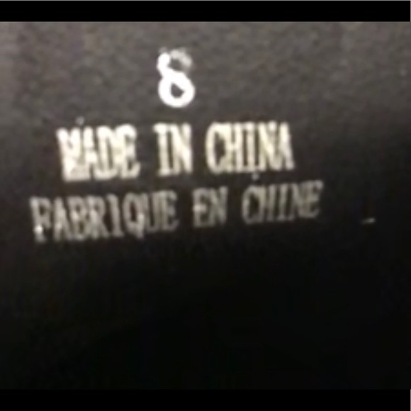 NEW Jeffrey Campbell Platform Boot Croc 8 Black - Picture 10 of 10